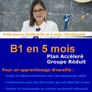 Allemand B1 Individuel Accéléré